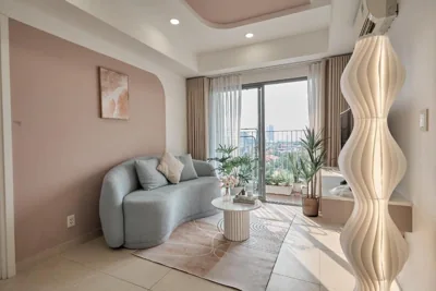 Apartamento de dos dormitorios con vistas al río — Masteri Residence Heera Stay Apartment